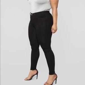 Fashion High Stretch Denim Plus Size Jeans